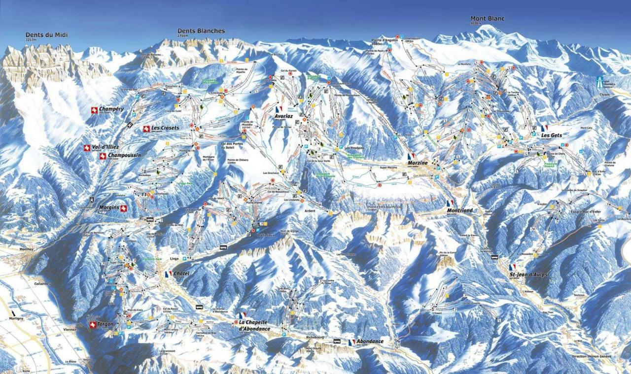 Studio Le Marquis 2 Morzine Bagian luar foto